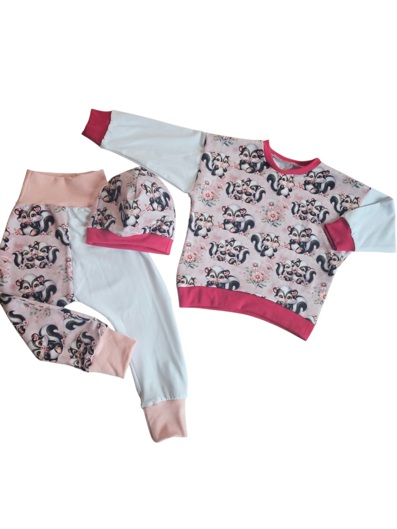 Set Hose, Mütze & Langarmshirt Größe 98