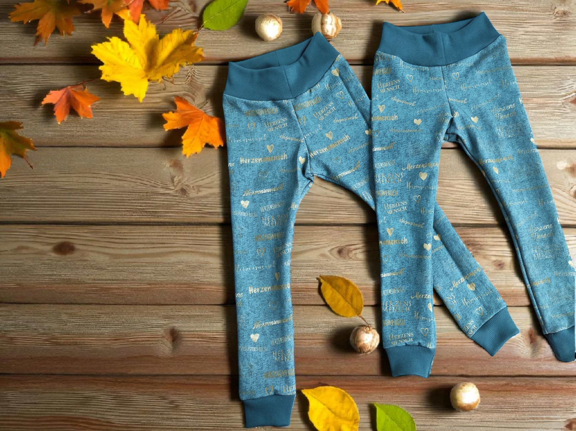 Leggings Größe 98 für Zwillinge