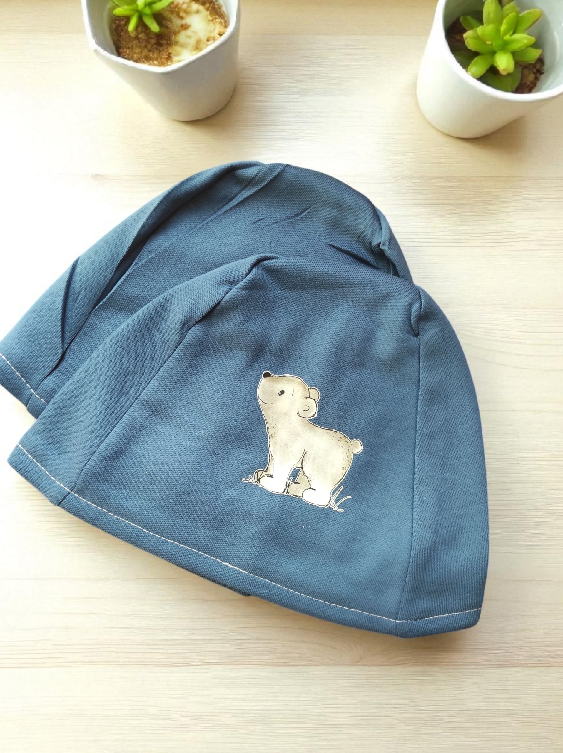 Mützen Zwillinge Kopfumfang 53-55 cm