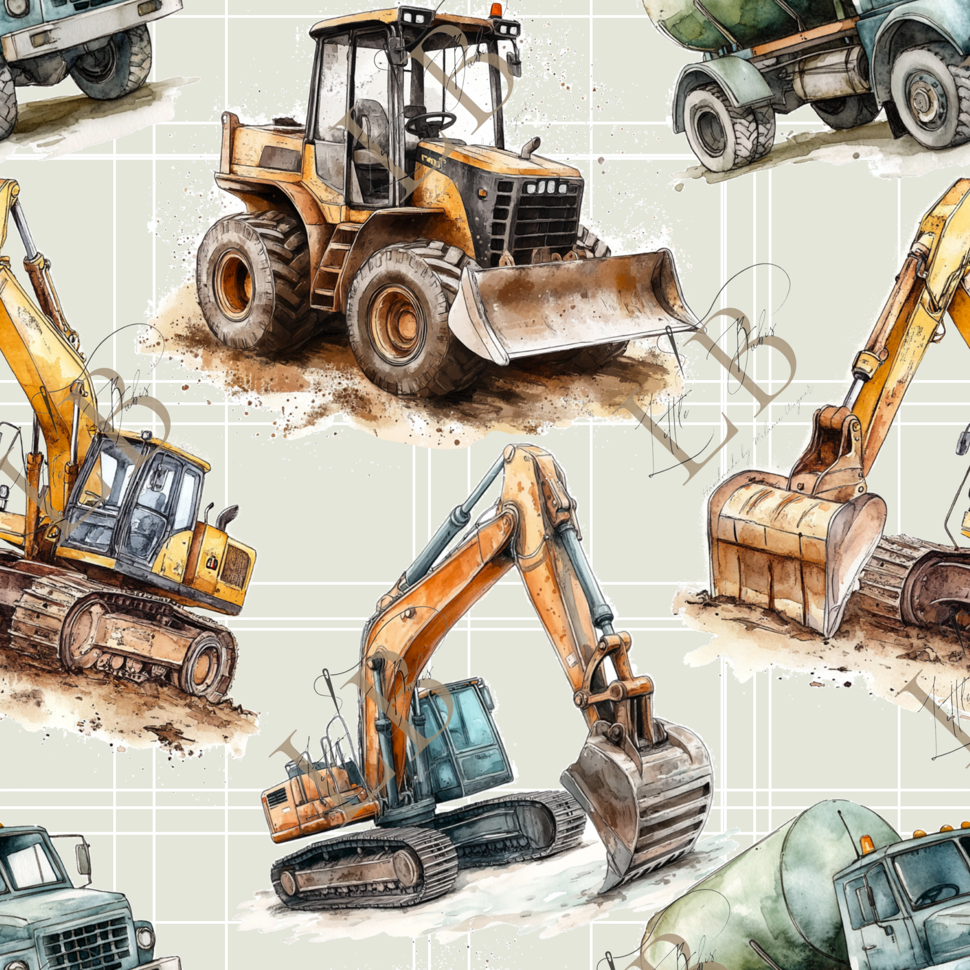 Baustellenfahrzeuge 3