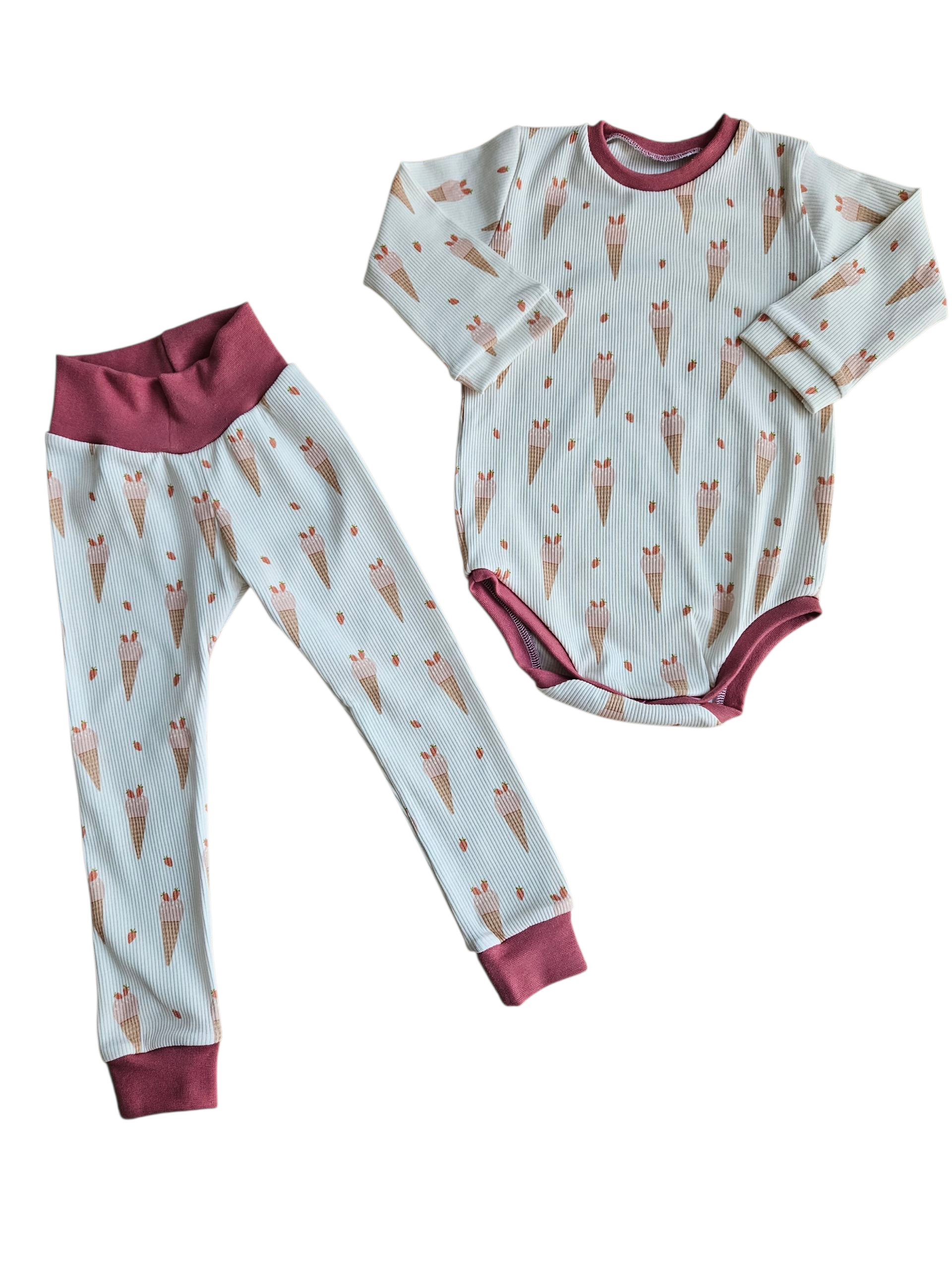 Set Langarmbody& Leggings Größe 92