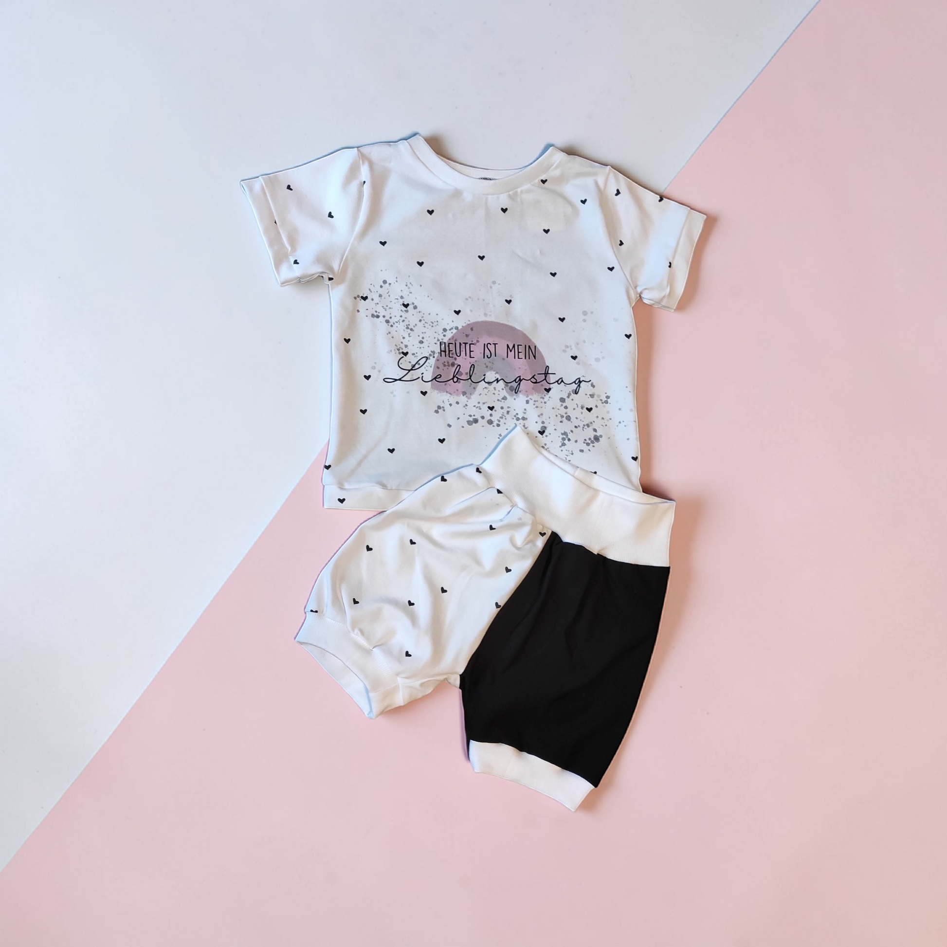 Set kurze Hose & Tshirt Größe 104